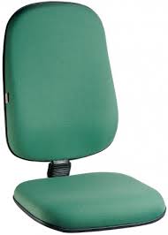 Assento e encosto para cadeira de escritorio Presidente