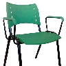 Cadeira Fixa ISO com braos