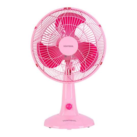 Ventilador de Mesa 30cm Notos Rosa